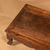 清早期	黄花梨束腰三弯腿螭龙纹炕桌 商品缩略图4