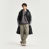 Adidas阿迪达斯LONG DOWN JACKET 男子三条纹羽绒服 拒水防风保暖长款连帽600蓬鸭绒KC2498 商品缩略图3