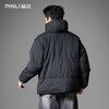 PINLI品立2025冬季新款宽松连帽黑色棉衣外套男潮牌百搭休闲棉服GD253105166 商品缩略图2