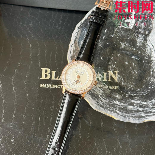 TWT宝珀月亮美人天然贝母盘女表（玫金钻圈贝母面）女士机械腕表 女装3663全历月相腕表 表径35mm 商品图2