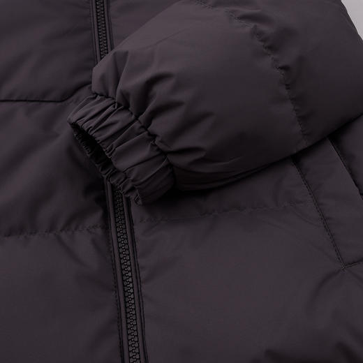 棉果果冬季新品男童涤丝纺羽绒保暖加厚灰色中款羽绒服M412102925617 商品图2