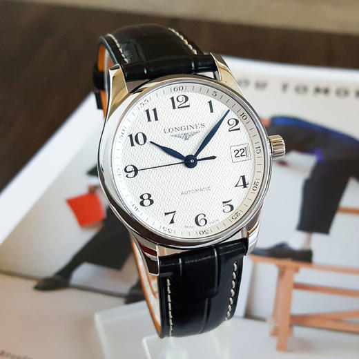 【95新】LONGINES 浪琴L2.357.4.78.3名匠系列自动机械机芯34MM（女款）日期显示181025TJ05 商品图3