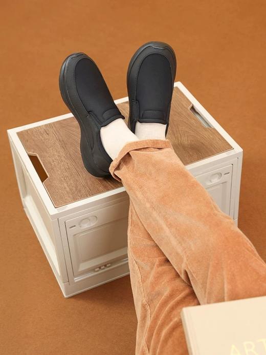 Pansy盼喜日本男鞋轻便舒适透气防滑一脚蹬休闲鞋 HDN1137 商品图3