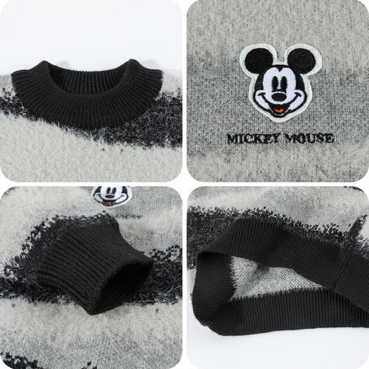 迪士尼（Disney） Baby男童套头毛衣外穿针织衫圆领保暖毛衣秋冬新款 商品图12
