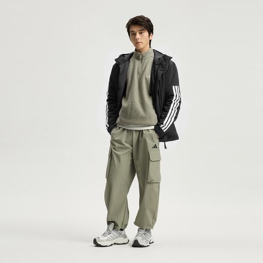 Adidas阿迪达斯INSULATED HOODED JACKET男子 拒水防风保暖运动休闲连帽夹克外套JY8303 商品图2
