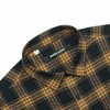 Marco Azzali 黄色格子长袖衬衫 CC55197B8 商品缩略图2