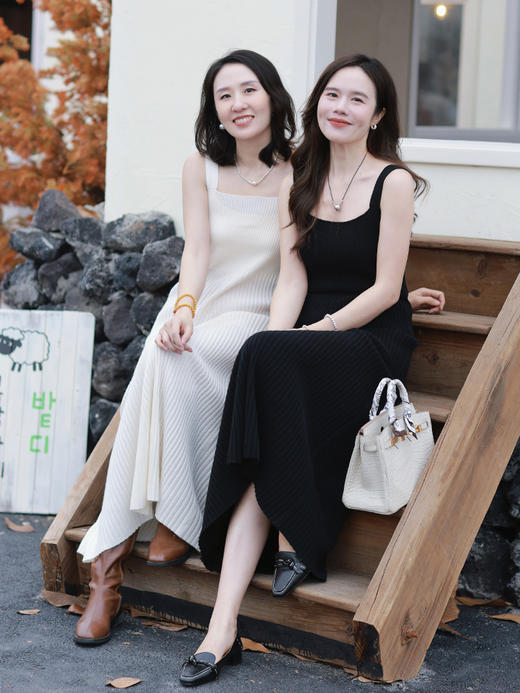 一姐私服  高级感100%澳洲绵羊毛背心连衣裙 商品图2