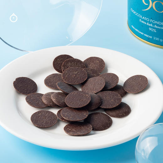企鹅市集 | 意大利Amedei 小圆片精品巧克力250g AOC金奖推荐 高浓度黑巧 托斯卡纳90%黑巧克力 商品图2