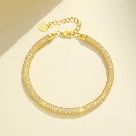 Winy s925 星辉金沙手链搭配合成立方氧化锆送女朋友/老婆/闺蜜生日节日礼物