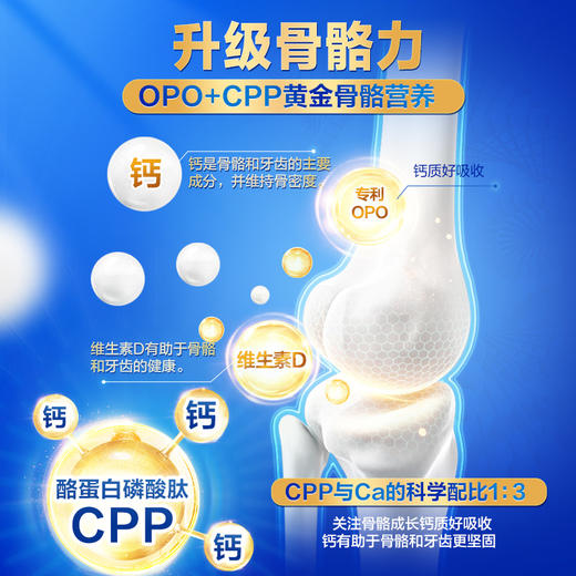 【会员周】至臻A2奶源幼儿配方奶粉3段12-36个月800g 活性蛋白OPN OPO CPP 商品图7