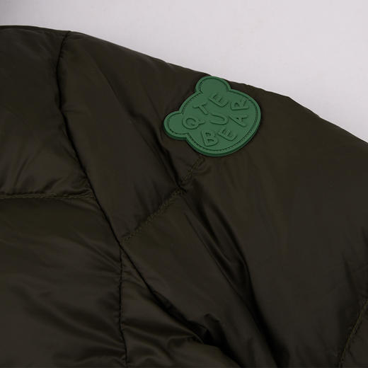 棉果果冬季新品男童涤丝纺羽绒保暖加厚卡通小熊长款羽绒服M412102925621 商品图4