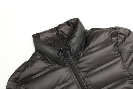 Marco Azzali 黑色长款羽绒服 MY55544A2 商品图2