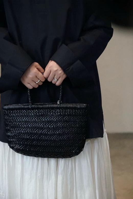 Studio Nicholson 半开襟宽松立领衬衫 商品图1