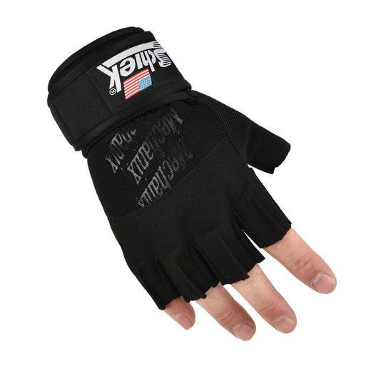 作战手套男运动护腕健身半指手套单杠撸铁防起茧手套防滑耐磨锻炼露指手套 商品图0