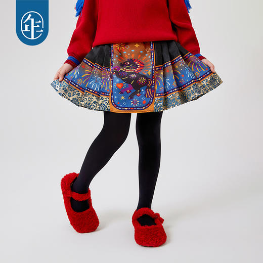 年衣童装女童袜子连体袜冬新款儿童百搭打底加绒保暖袜子打底裤袜 商品图2