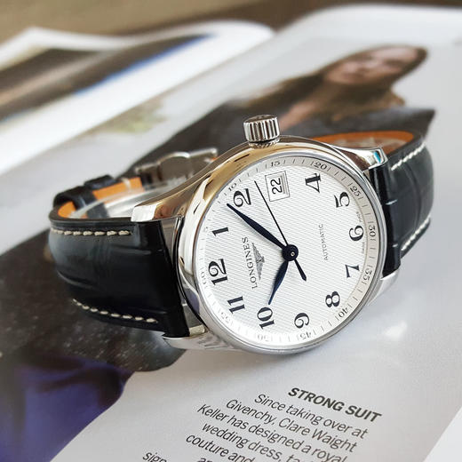 【95新】LONGINES 浪琴L2.357.4.78.3名匠系列自动机械机芯34MM（女款）日期显示181025TJ05 商品图5