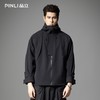 PINLI品立2025秋季新款男士宽松连帽休闲夹克工装茄克外套上衣潮GD253104007 商品缩略图0