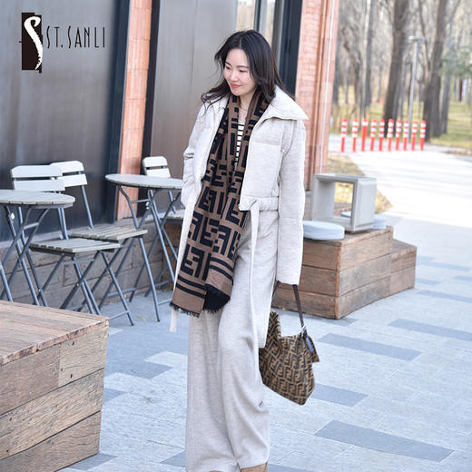 ST.SANLI【定制系列】时尚  简约款羽绒服GA124S01 商品图1