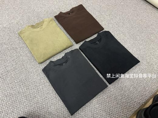 1U1U 双面徳绒 小高领保暖打底长袖 CX235 商品图5