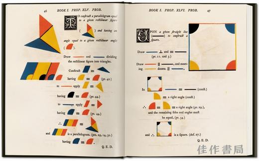 Oliver Byrne. The First Six Books of the Elements of Euclid / 奥利弗·伯恩. 欧几里得《几何原本》前六卷 / Taschen 出版 商品图3