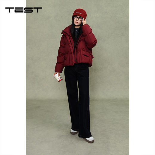 冬上新宽松显瘦面包服保暖加厚羽绒服2254026 商品图1