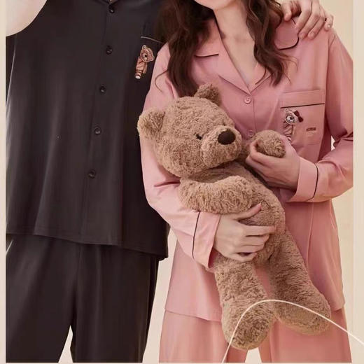 女士棉氨长袖家居服套装长袖长裤女睡衣【M9710032】 商品图0