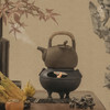 万仟堂雅士茶釜·烧水炉熟铁多功能香薰炉 商品缩略图0