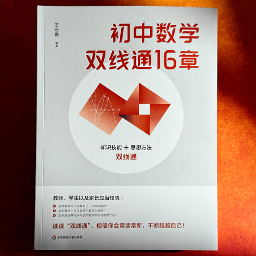 初中数学双线通16章 初中数学自学 贯通培养 王永春 商品图1