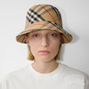 BURBERRY 巴宝莉 男女同款马术骑士徽标刺绣格纹渔夫帽 格子 8100740 B9368 商品缩略图3