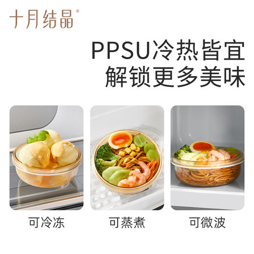 【满200减100】PPSU注水保温碗宝宝吸盘防摔辅食碗 商品图2