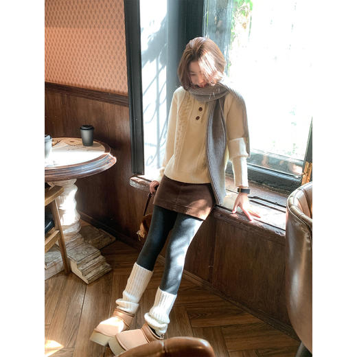 <曾小咸推荐>3.5现货秒杀 ！微信超特价！韩系麻花毛衣 日常169.99 立减80 秒杀89.99！！ 商品图1