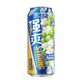 RIO强爽 8度茉莉青提伏特加风味鸡尾酒 500ml/罐