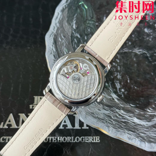 TWT宝珀月亮美人天然贝母盘女表（钻圈太阳纹雕刻面）女士机械腕表 女装3663全历月相腕表 表径35mm 商品图7