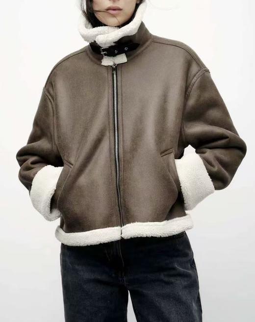 纯元！ Z品单！ Z家皮毛一体羊羔毛厚外套！ 商品图2