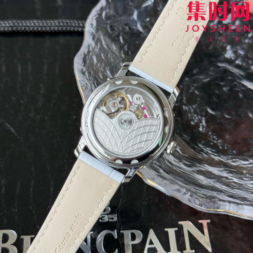 TWT宝珀月亮美人天然贝母盘女表（钻圈蓝贝母）女士机械腕表 女装3663全历月相腕表 表径35mm 商品图7