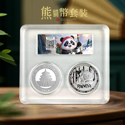 【首日纪念版】2026熊猫纪念币30g！ 商品图3