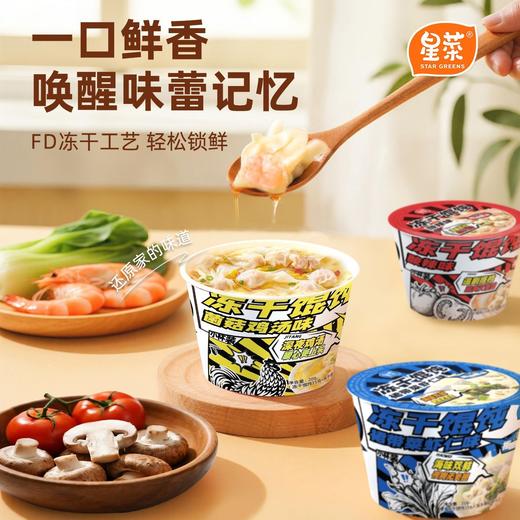 星菜冻干小馄饨速食早餐即食营养美味20g/盒 商品图1