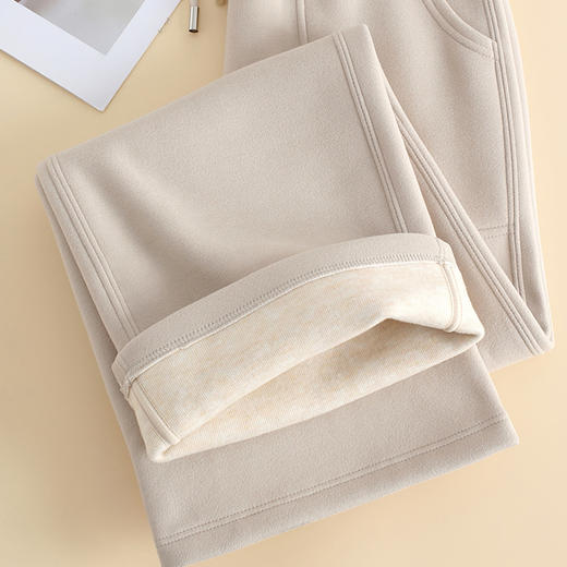 布拉哲羊绒蚕丝蝴蝶直筒裤 | 面料厚实保暖 显瘦遮肉 垂顺有质感 不挑身材 商品图5