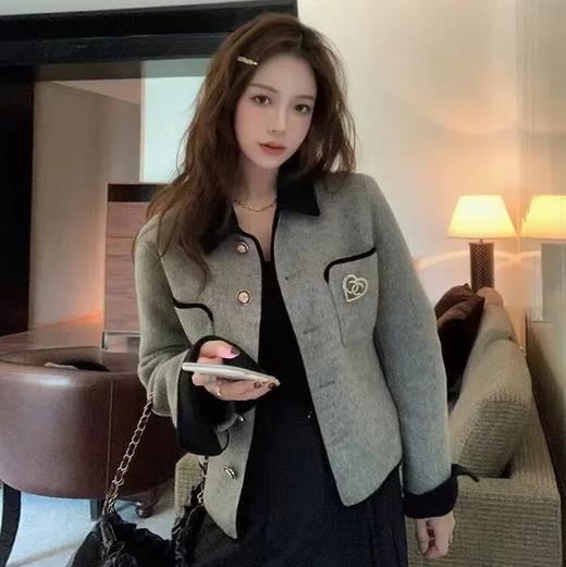 小香风双面羊毛外套，纯羊毛面料，双面呢子，挺阔有型 商品图12