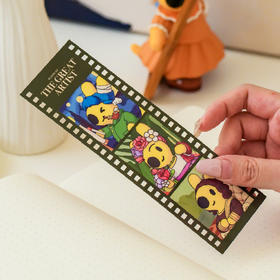 团团大艺术家系列胶片书签