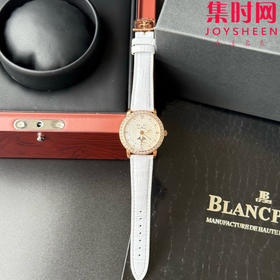 TWT宝珀月亮美人天然贝母盘女表（玫金钻圈贝母面）女士机械腕表 女装3663全历月相腕表 表径35mm