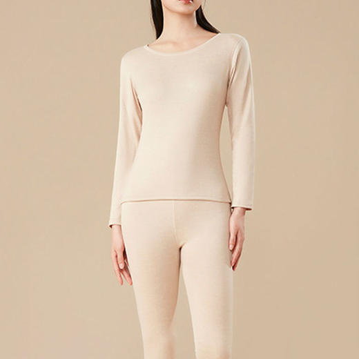 【貂绒+山羊绒+桑蚕丝+德绒 69元2套 99元3套】Basiclive貂绒蚕丝羊绒德绒保暖内衣套装 轻薄 保暖（单拍不发！自行加购进购物车，自动减！） 商品图5