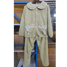 女士法兰绒家居套装冬季居家服【6333】