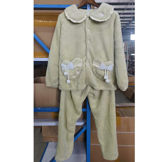 女士法兰绒家居套装冬季居家服【6333】 商品图0