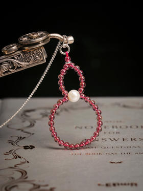 碧玺珍珠葫芦吊坠