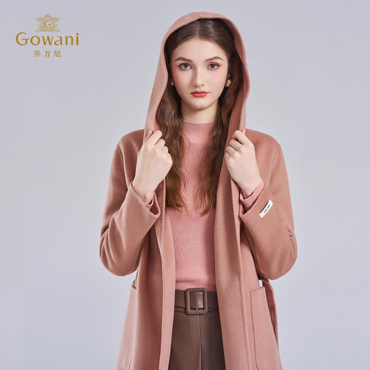 【100%绵羊毛】乔万尼大衣法式浴袍设计外套EF4A237 商品图1