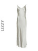 LIZZY优雅气质显瘦修身百搭吊带包臀开叉吊带连衣裙8086 商品缩略图4