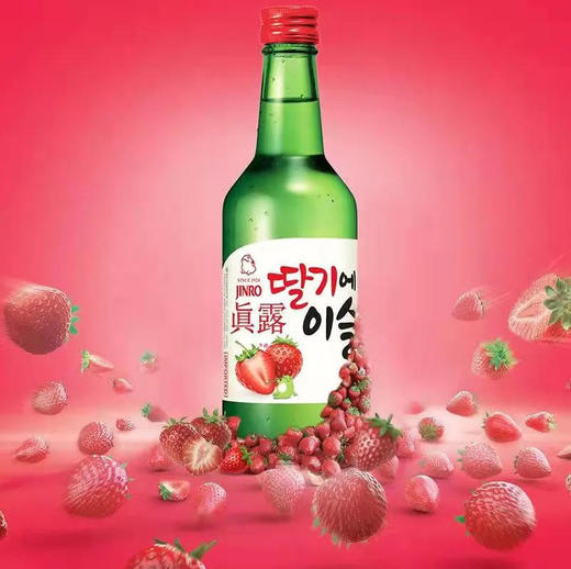 真露 13度草莓味利口酒  360ml/瓶 商品图0