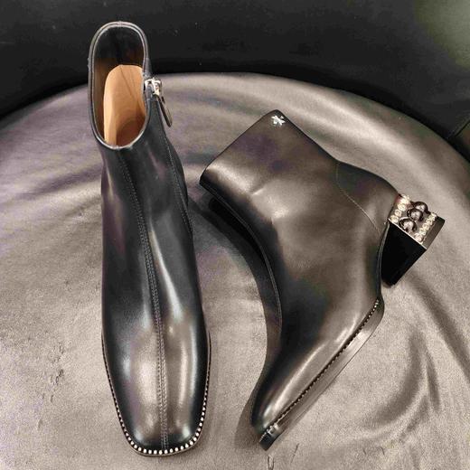 LFGJ凌介女鞋 时尚百搭小短靴 商品图2