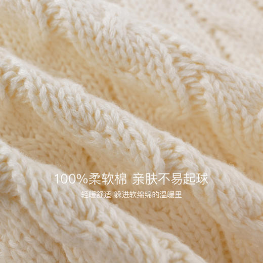 马克珍妮女童蝴蝶结V领纯棉针织背心2025年冬装新款551888 商品图4